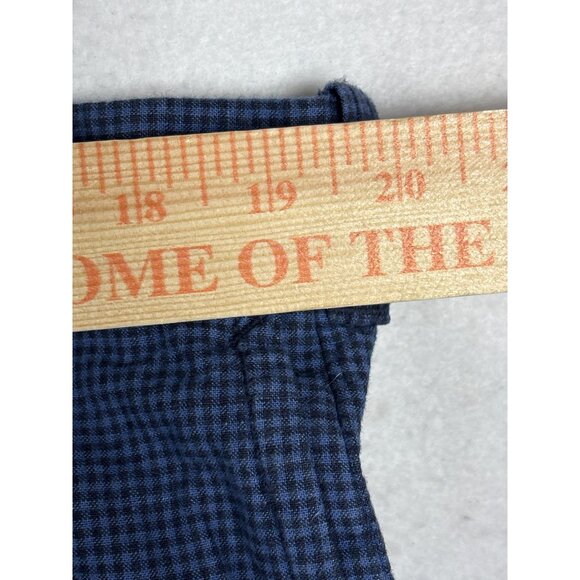 J. Crew Stanton Mens Blue Plaid Cotton Shorts Size 40 x 9 - Picture 2 of 11